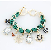 lady fashion charm anchor bracelet online wholesale shop